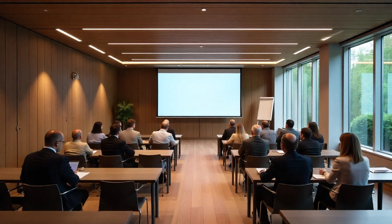 Comment organiser une conférence immobilière en Belgique