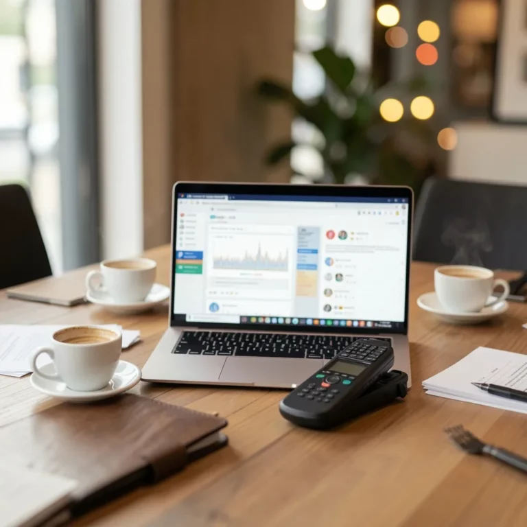 Transcription audio de réunions