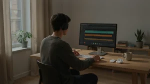 Enregistrement audio immobilier avec bruit de fond : peut-on le transcrire ?