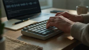 Transcription de réunions clients